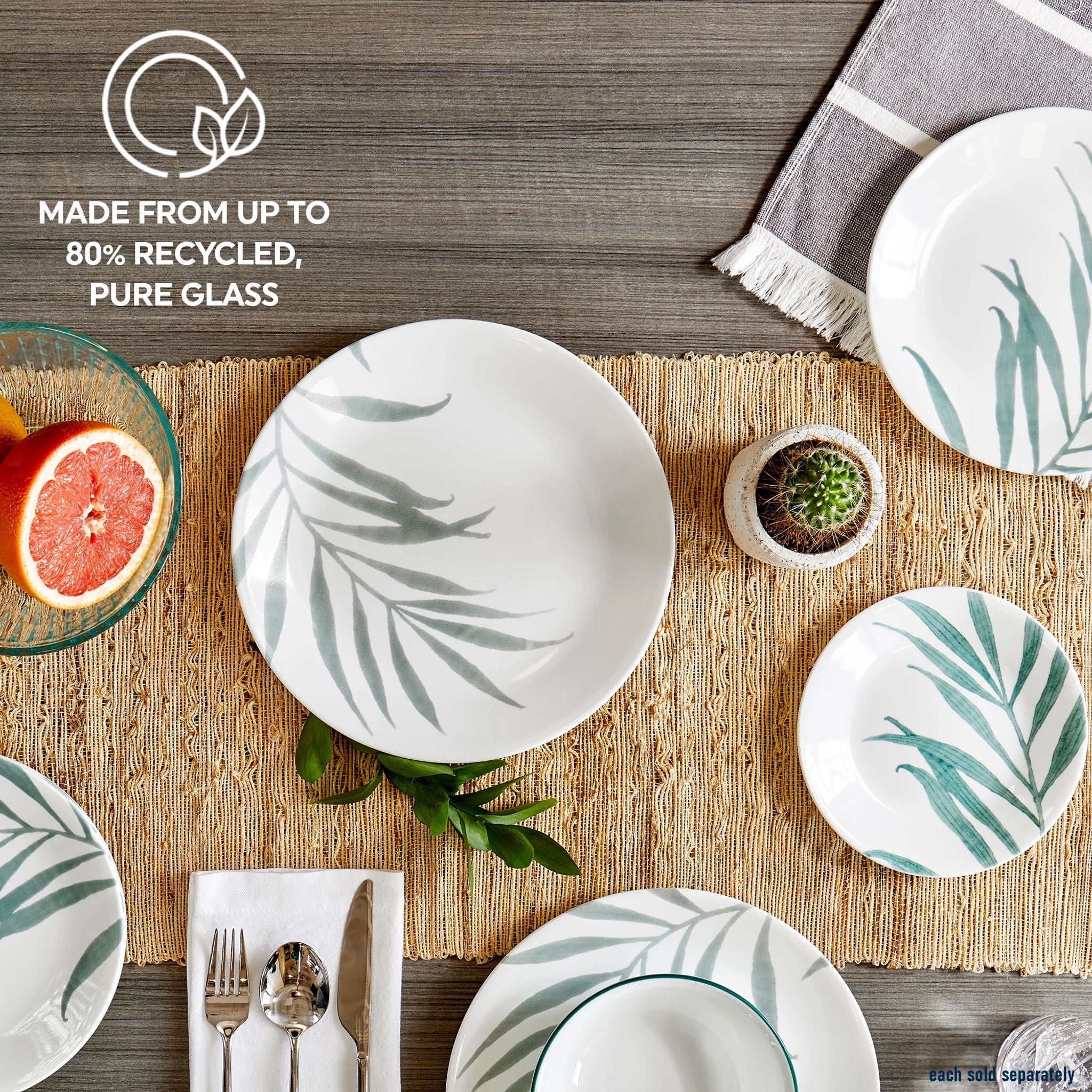 Corelle® Solar Print 8.5" Salad Plate, EXCLUSIVE - Image 5