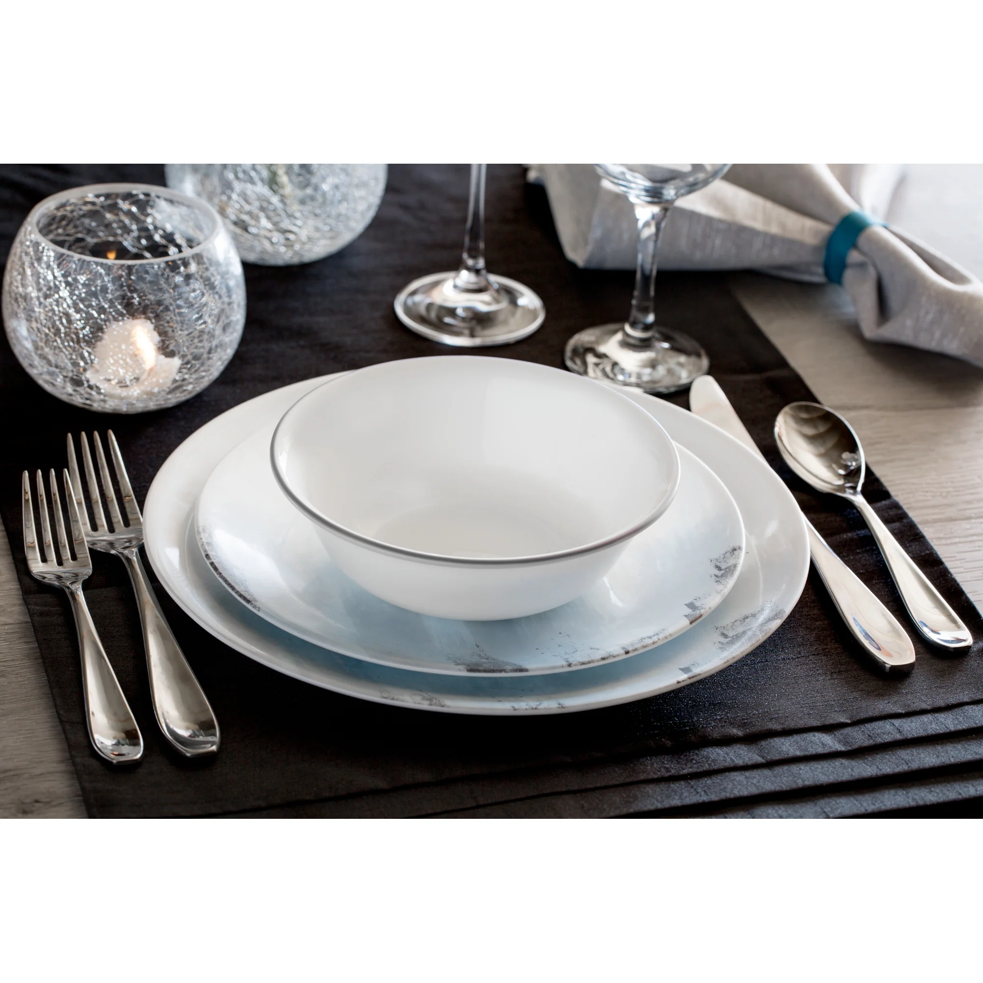Corelle® Tranquil Reflections 12-piece Dinnerware Set, Service for 4 - Image 2