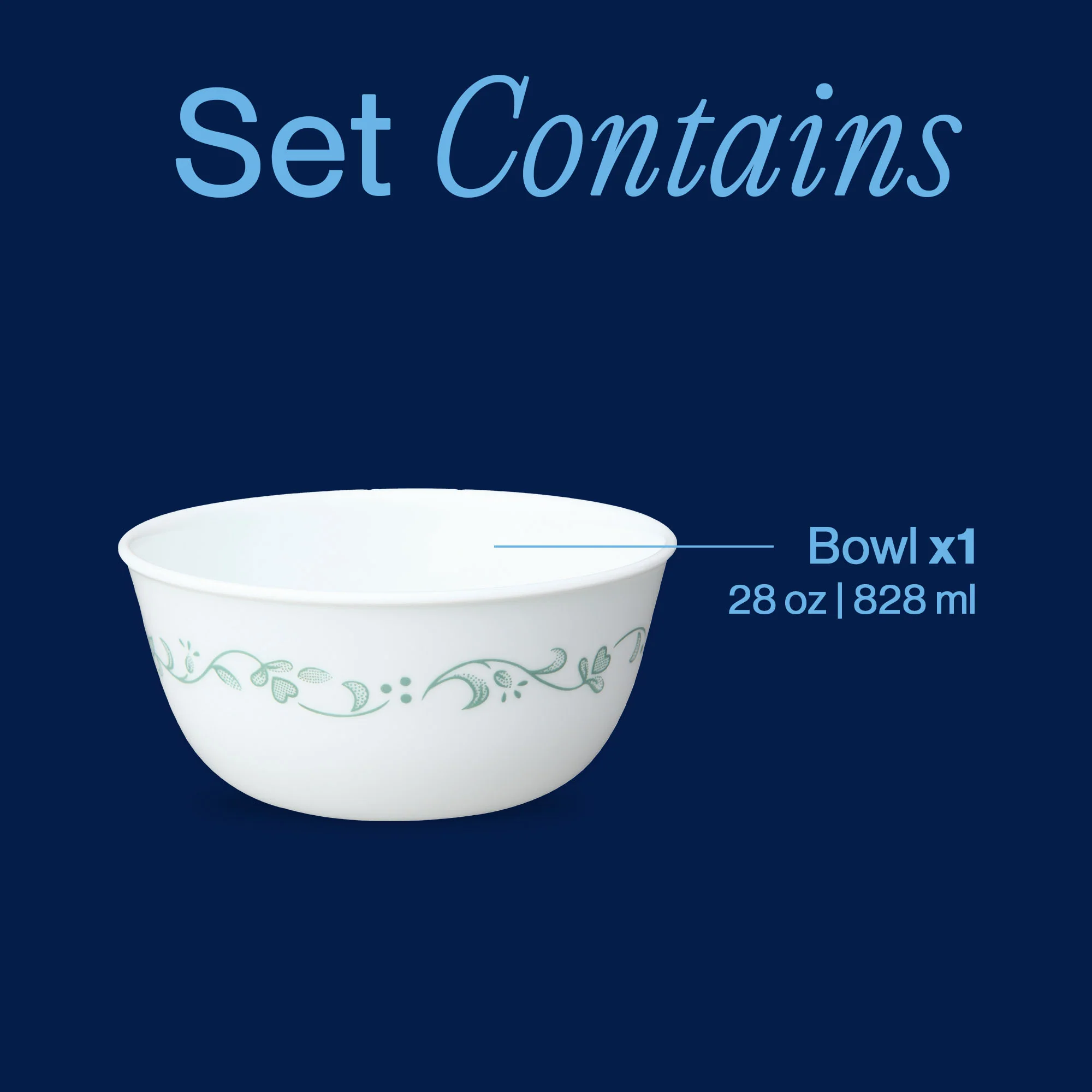 Corelle® Country Cottage 28-ounce Large Soup Bowl - Image 3
