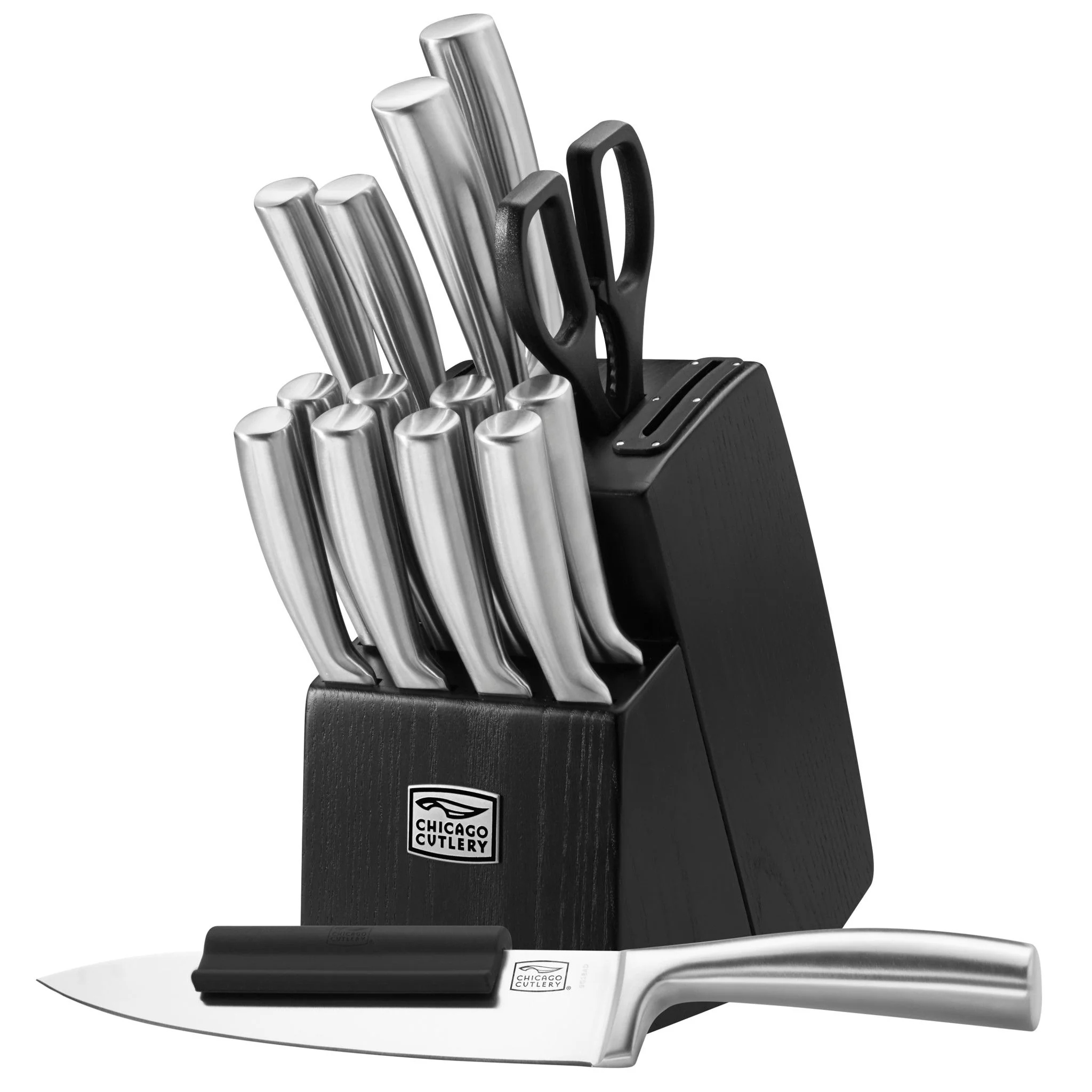 Chicago Cutlery® MaldenTM 16-piece Stainless Steel Block Set