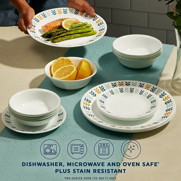 Corelle® Anders 18-piece Dinnerware Set, Service for 6 - Image 4