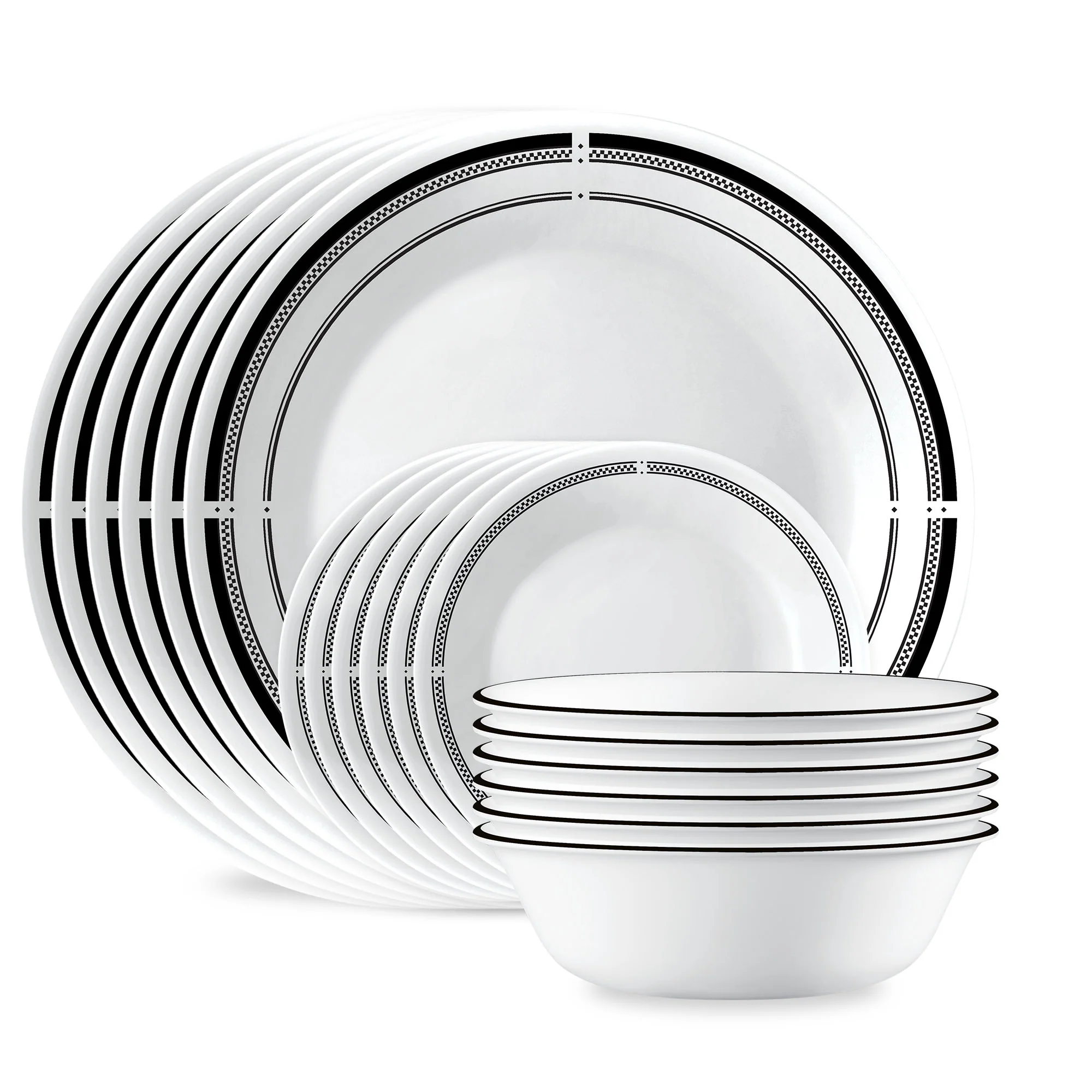 Corelle® Brasserie 18-piece Dinnerware Set, Service for 6
