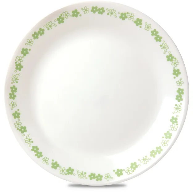 Corelle® Spring Blossom Green 10.25" Dinner Plate