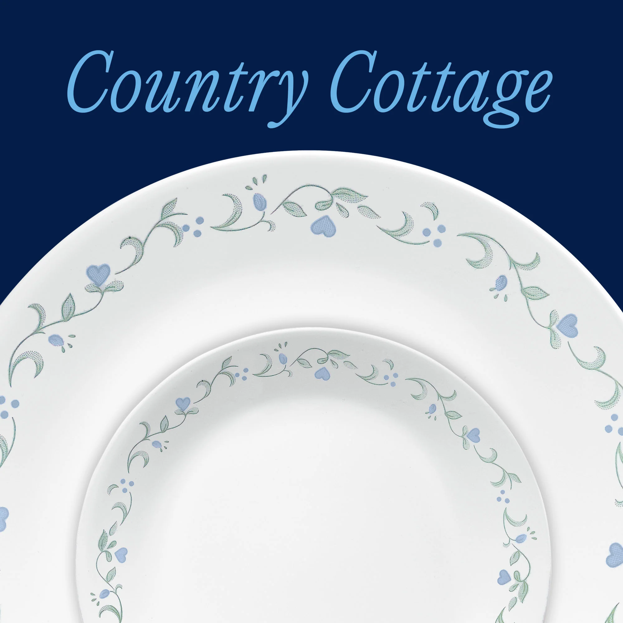 Corelle® Country Cottage 66-piece Dinnerware Set, Service for 12