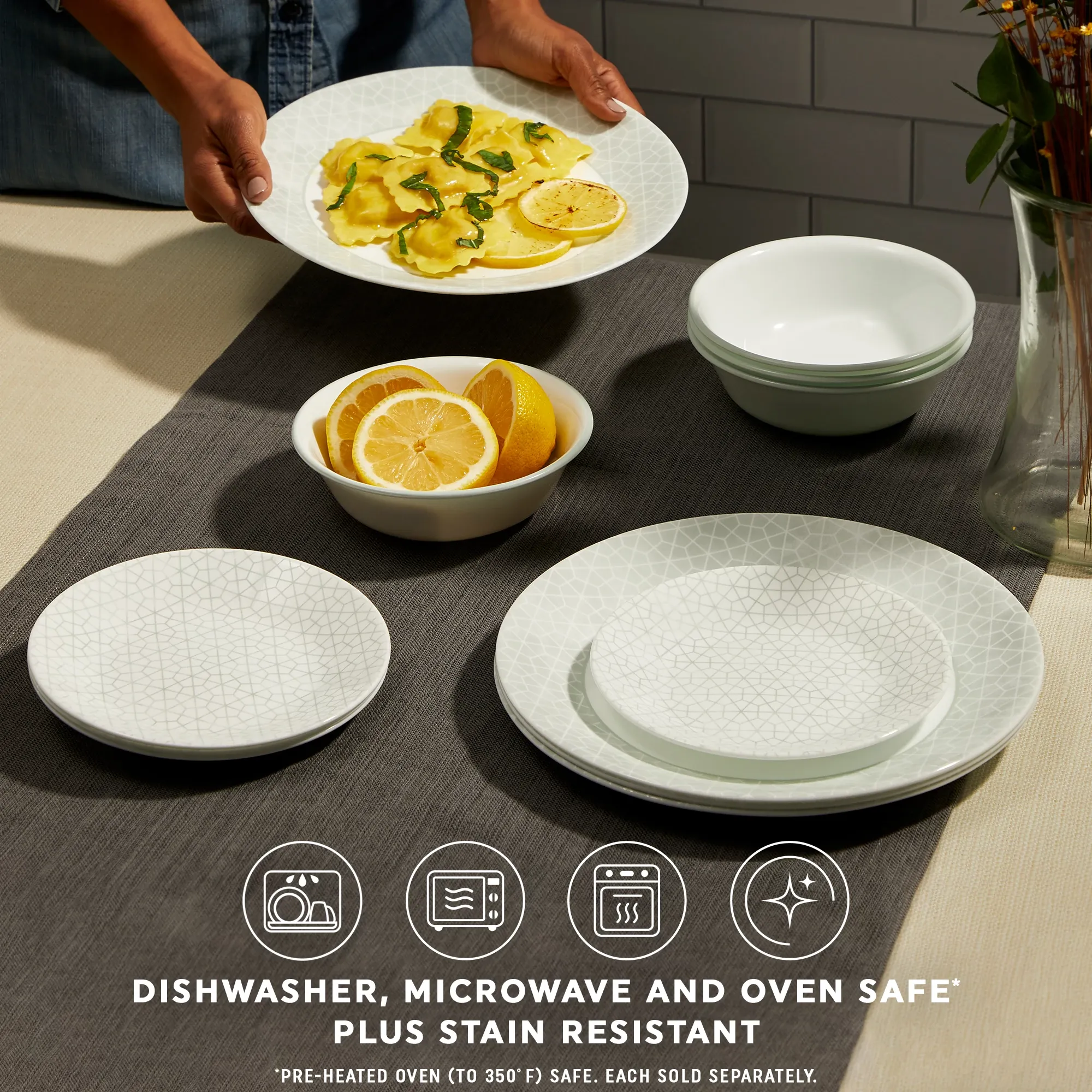 Corelle® Knox 6.75" Appetizer Plate - Image 4