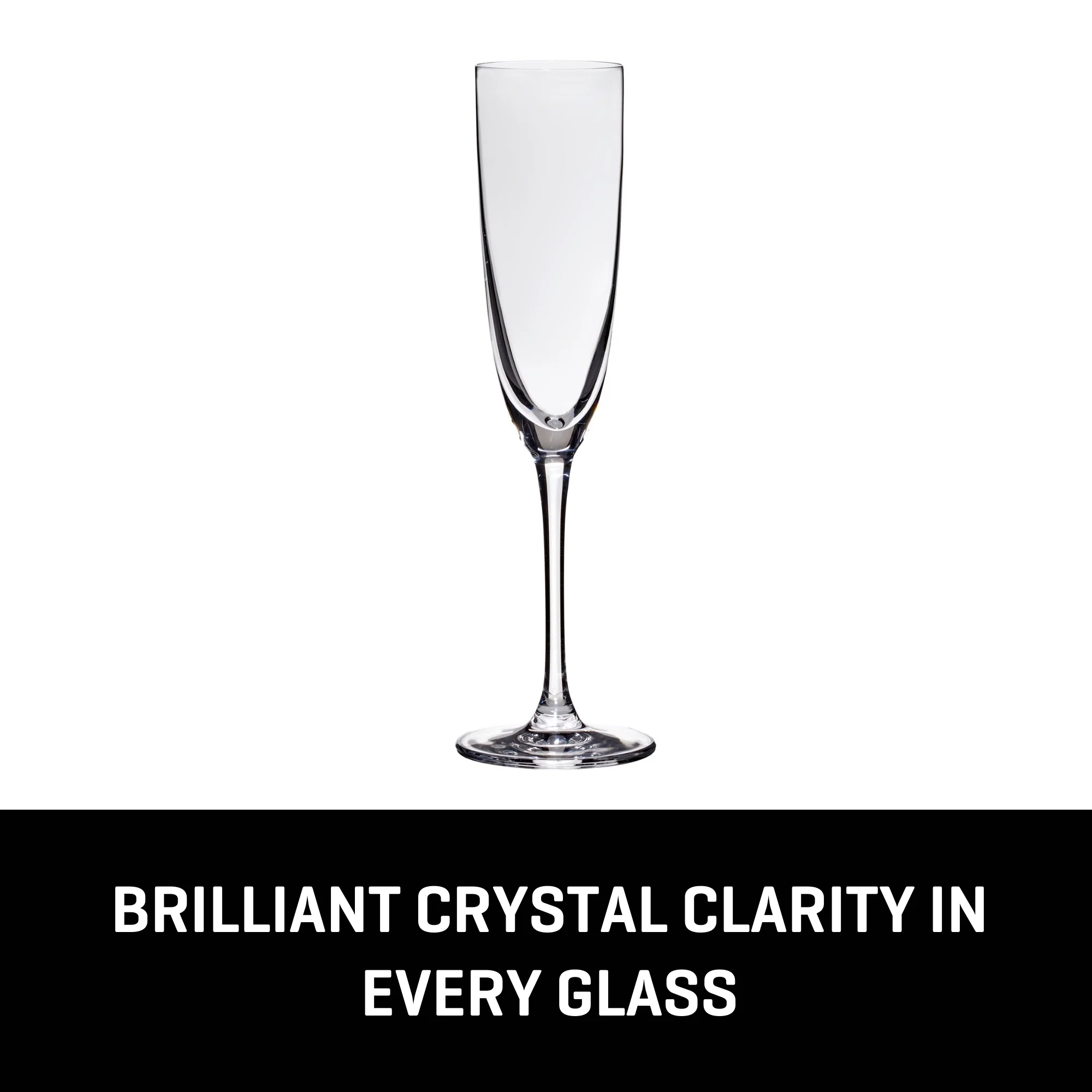 Lucaris Tokyo Temptation Champagne Glasses (4-Pieces), 5-ounce, Dishwasher Safe, Lead-free Crystalline - Image 4