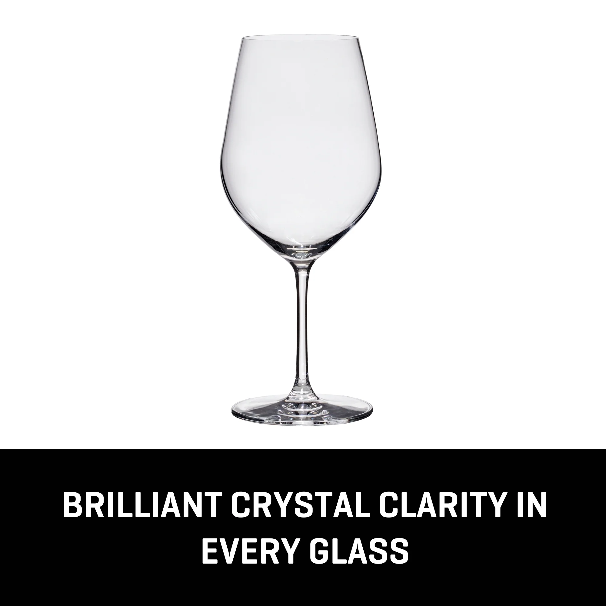 Lucaris Tokyo Temptation Bordeaux Glasses (4-Pieces), 21-ounce, Dishwasher Safe, Lead-free Crystalline - Image 4