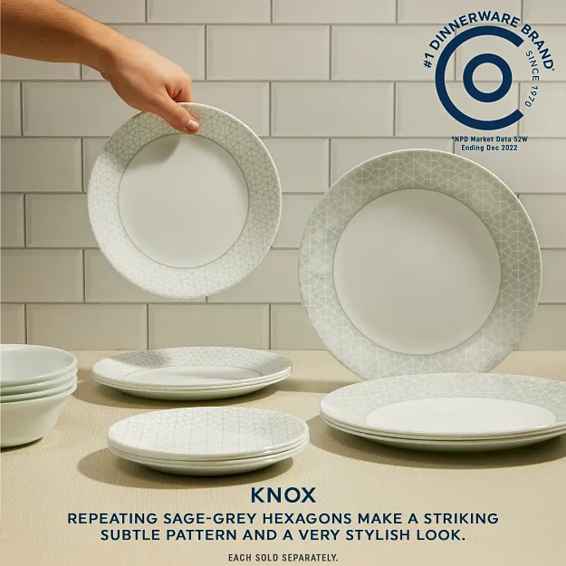 Corelle® Knox 6.75" Appetizer Plate - Image 3