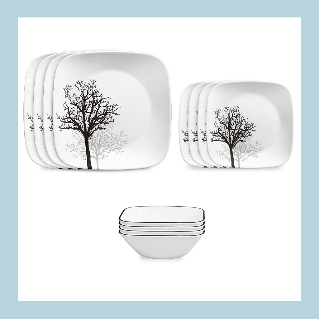 Corelle® Timber Shadows 12-piece Dinnerware Set, Service for 4 - Image 3