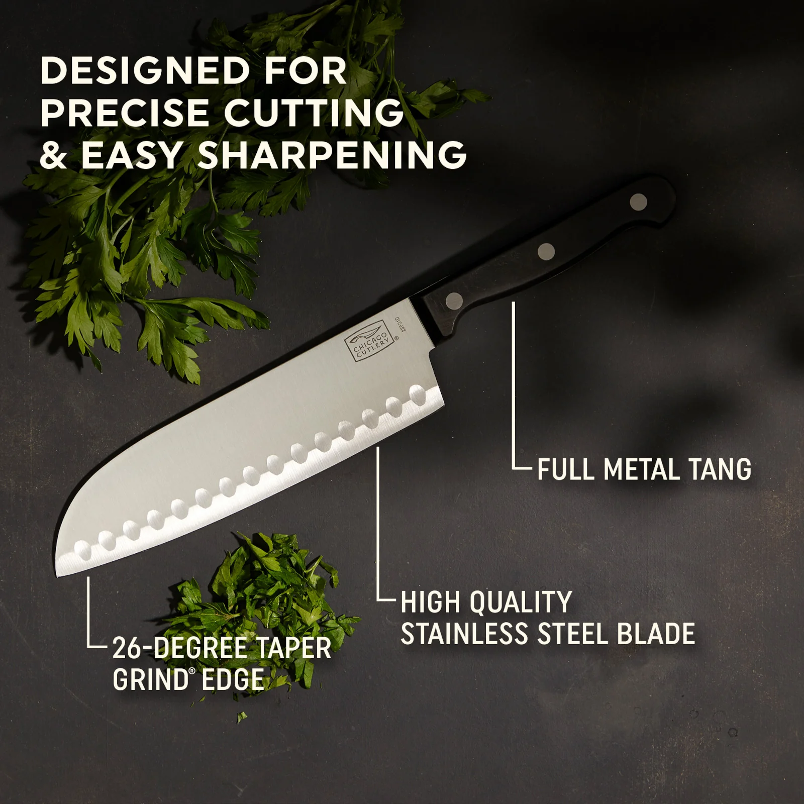 Chicago Cutlery® EssentialsTM 15-piece Block Set - Image 2