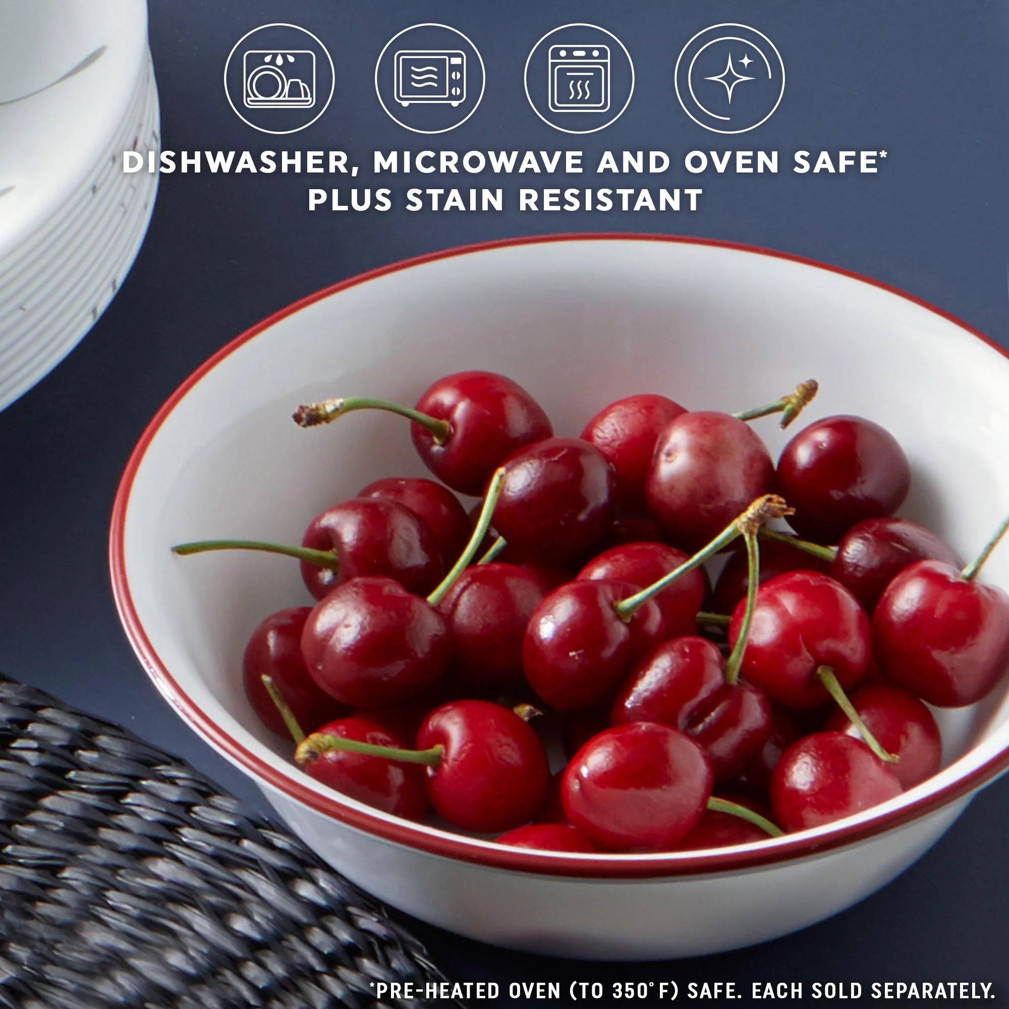 Corelle® Splendor Round 18-ounce Bowl, 6-pack - Image 5