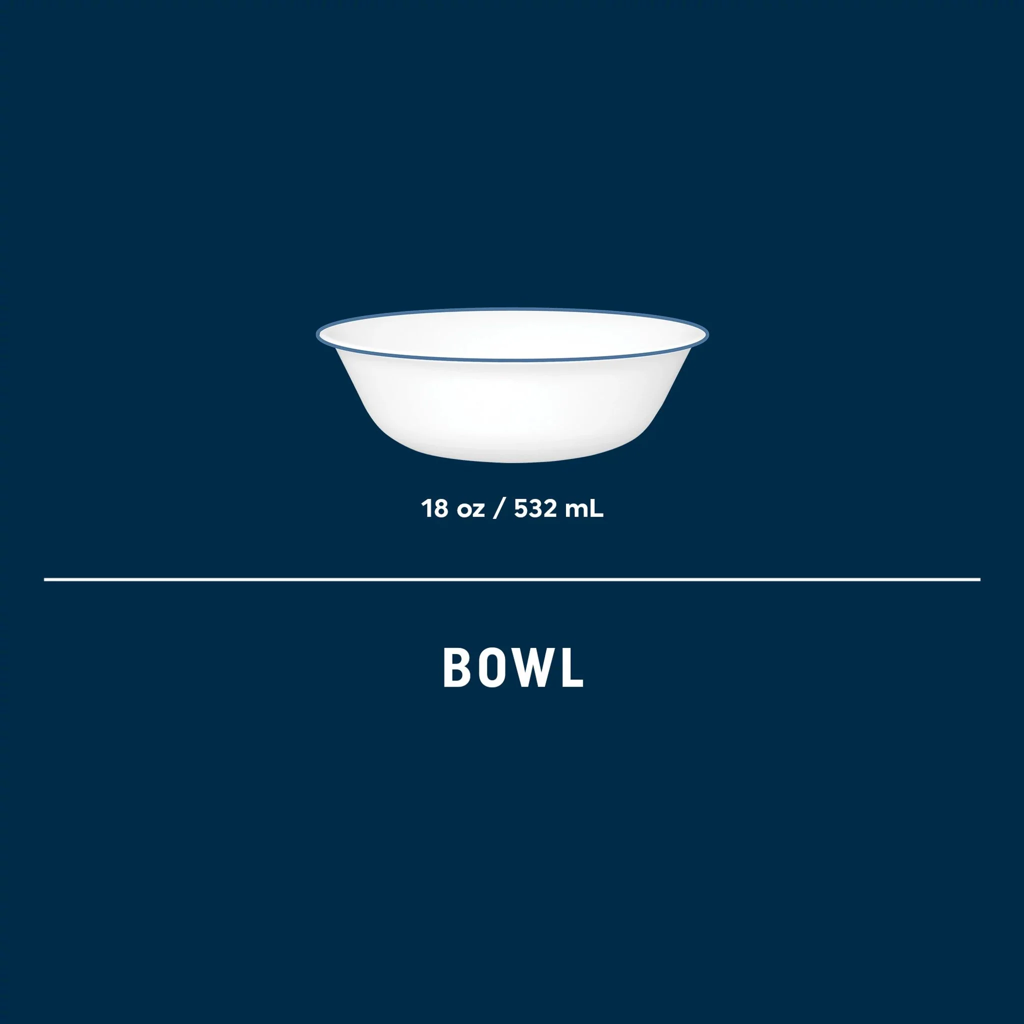 Corelle® Botanical Stripes 18-ounce Cereal Bowl - Image 2