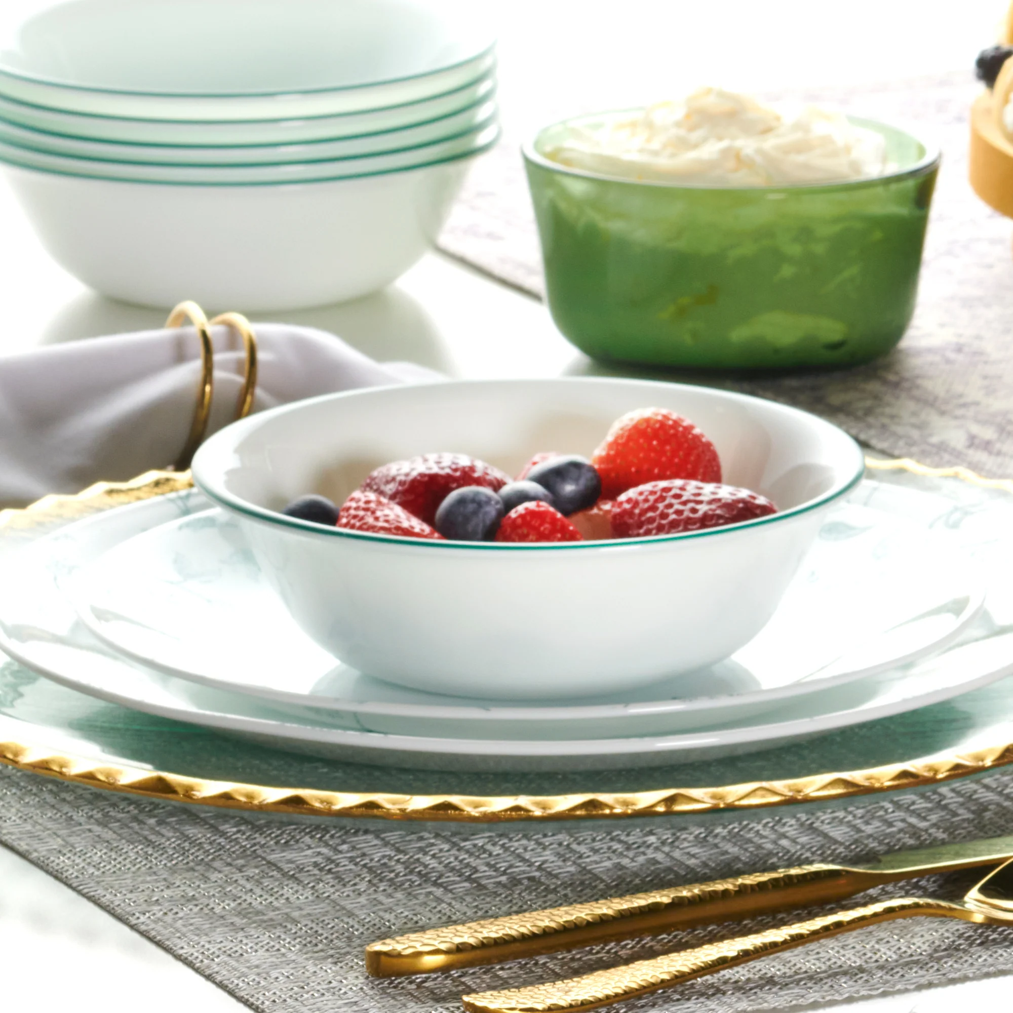 Corelle® Chambord 18-piece Dinnerware Set, Service for 6 - Image 8