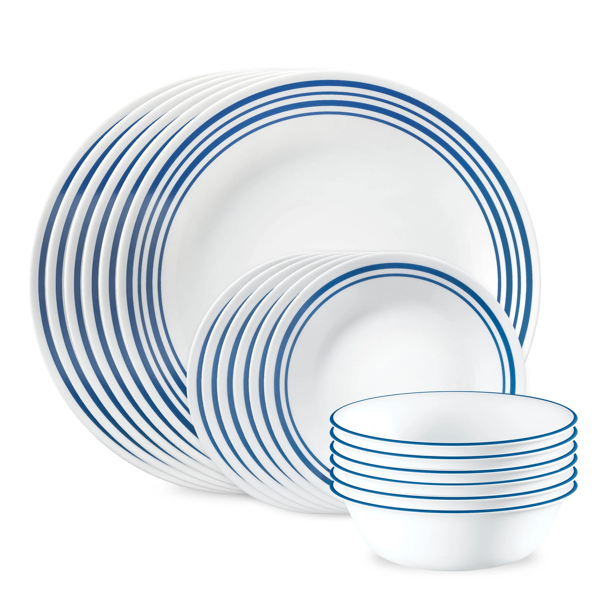 Corelle® Laila 18-piece Dinnerware Set, Service for 6