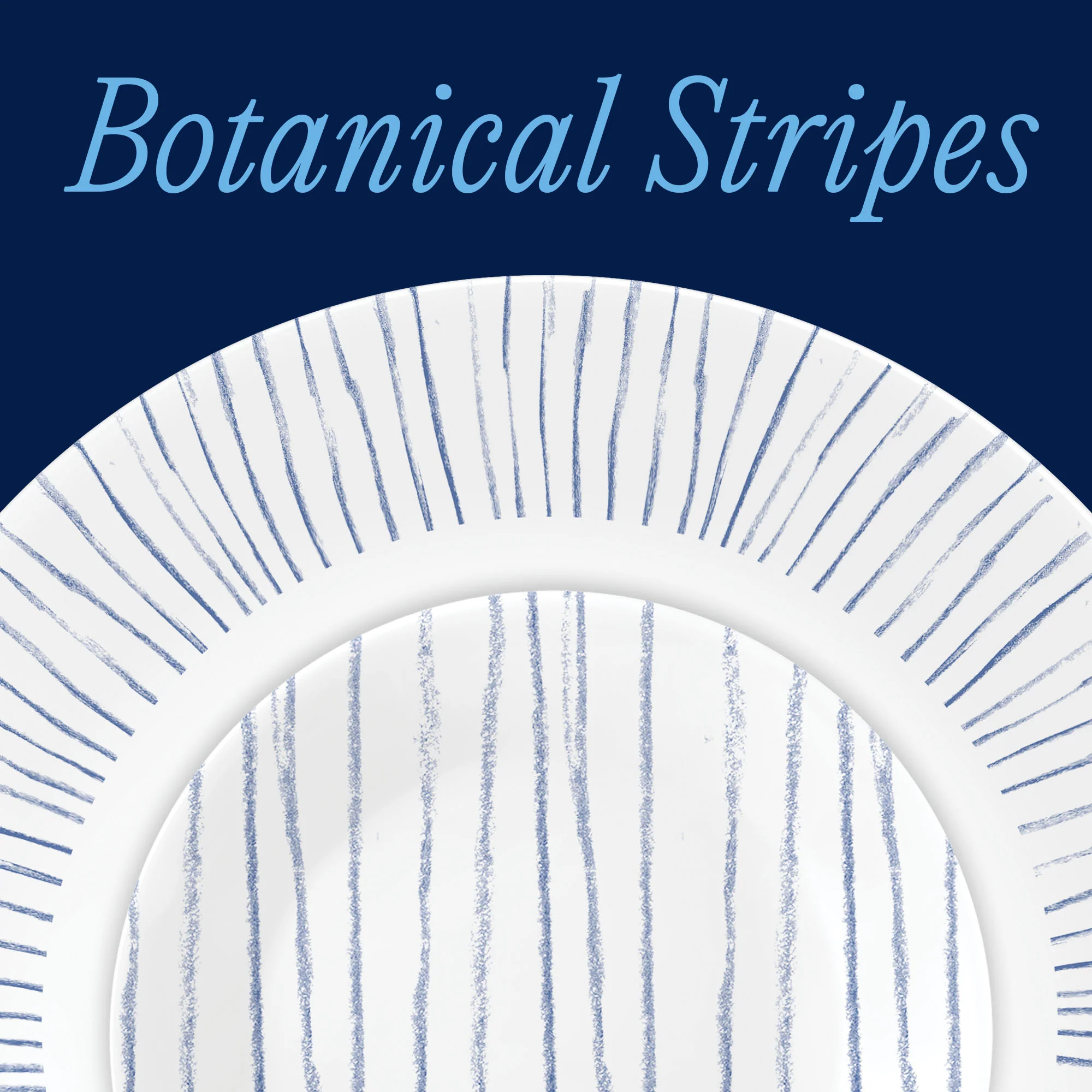 Corelle® Nautical Stripes 18-piece Dinnerware Set, Service for 6 - Image 2
