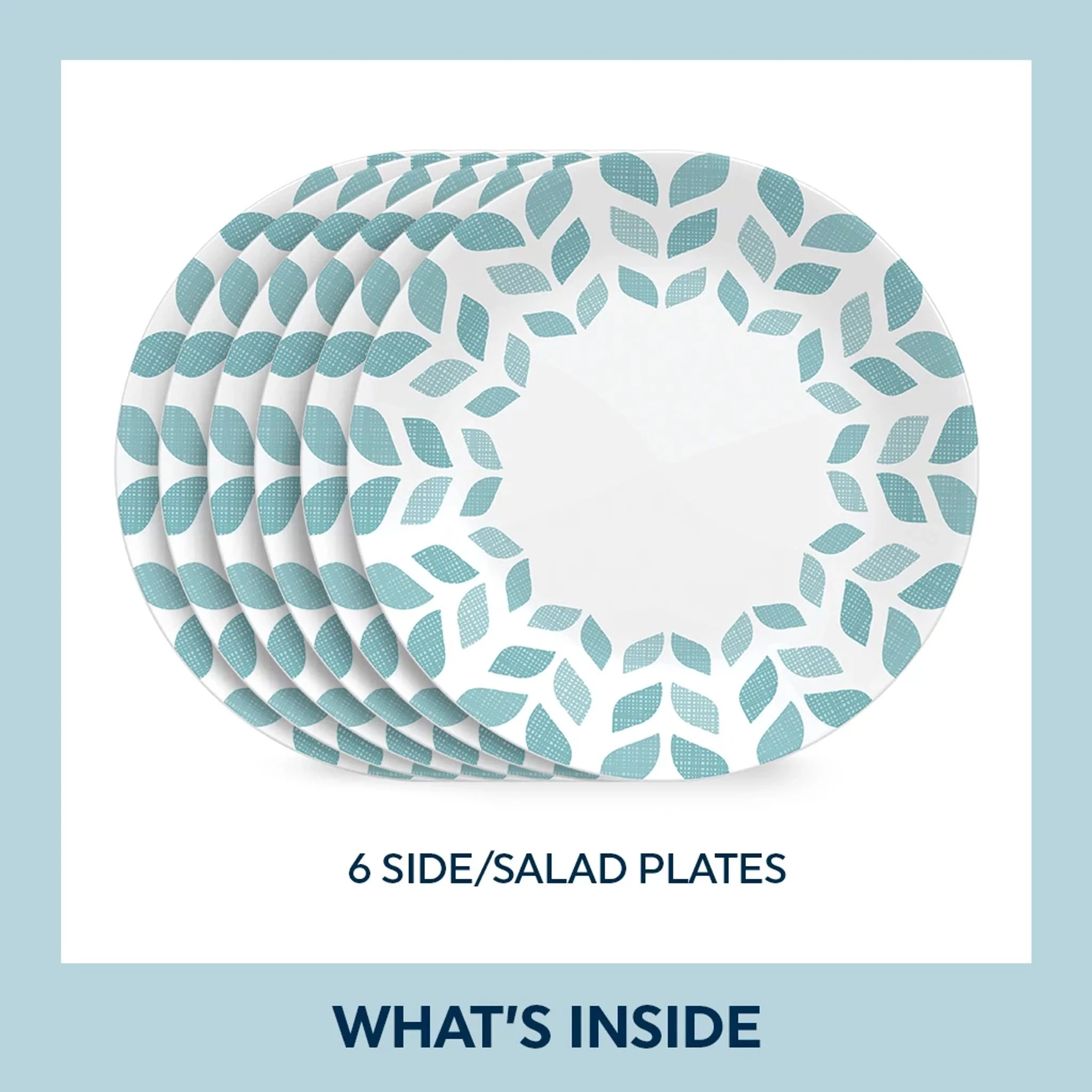 Corelle® Global Collection Northern Pines 8.5" Salad Plates, 6-pack - Image 6