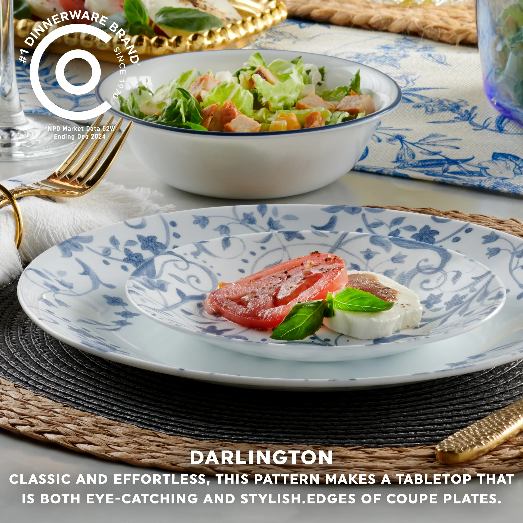 Corelle® Darlington 10.25" Dinner Plate - Image 9