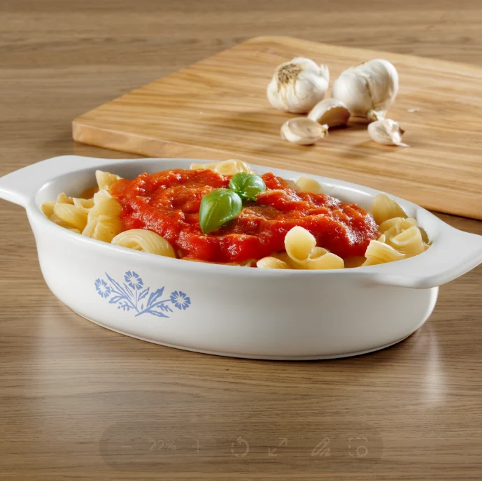CorningWare® Cornflower Blue 13-Inch Casserole - Image 2